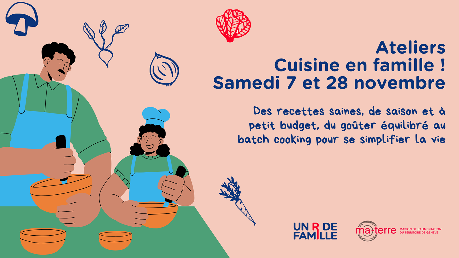 Slide Atelier cuisine en famille
